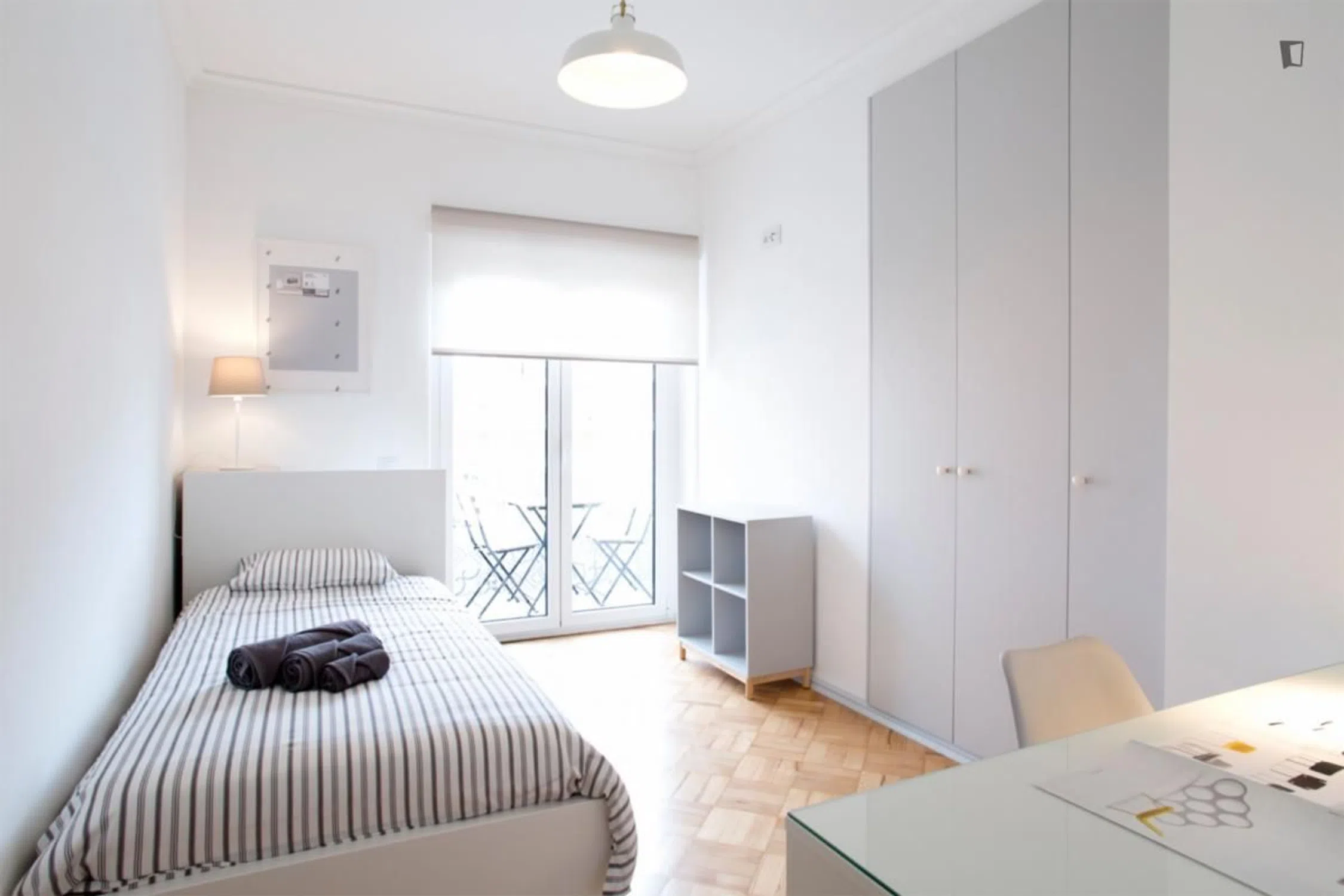 Long-term rental in Luz with natural light